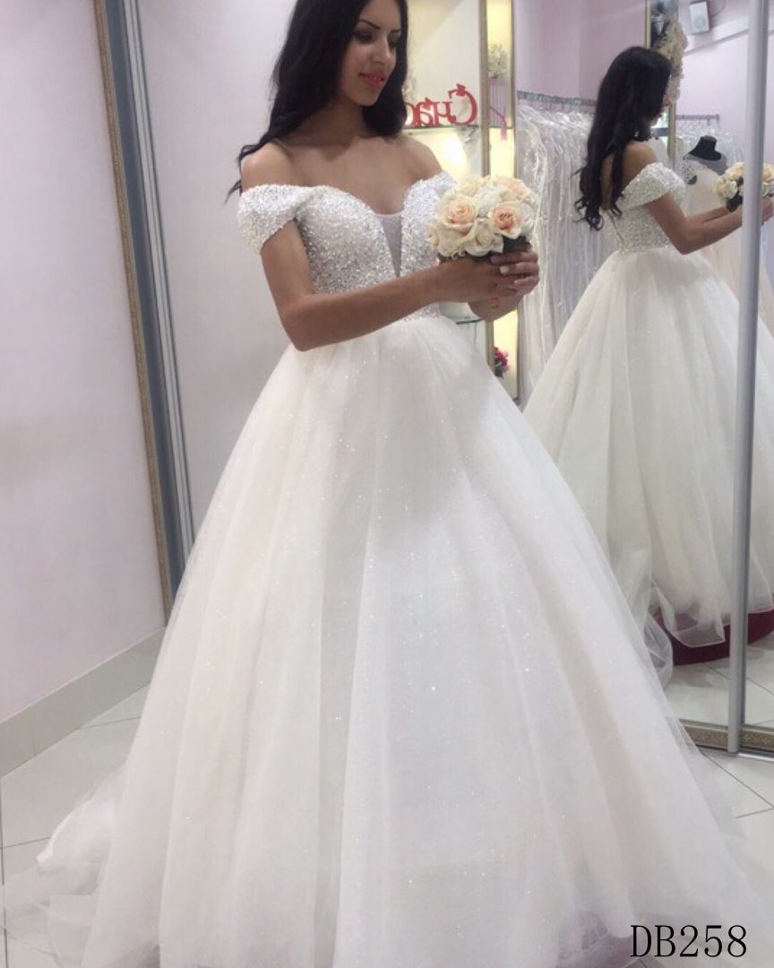 Bling Bling bridal gown wholesale price wedding gown