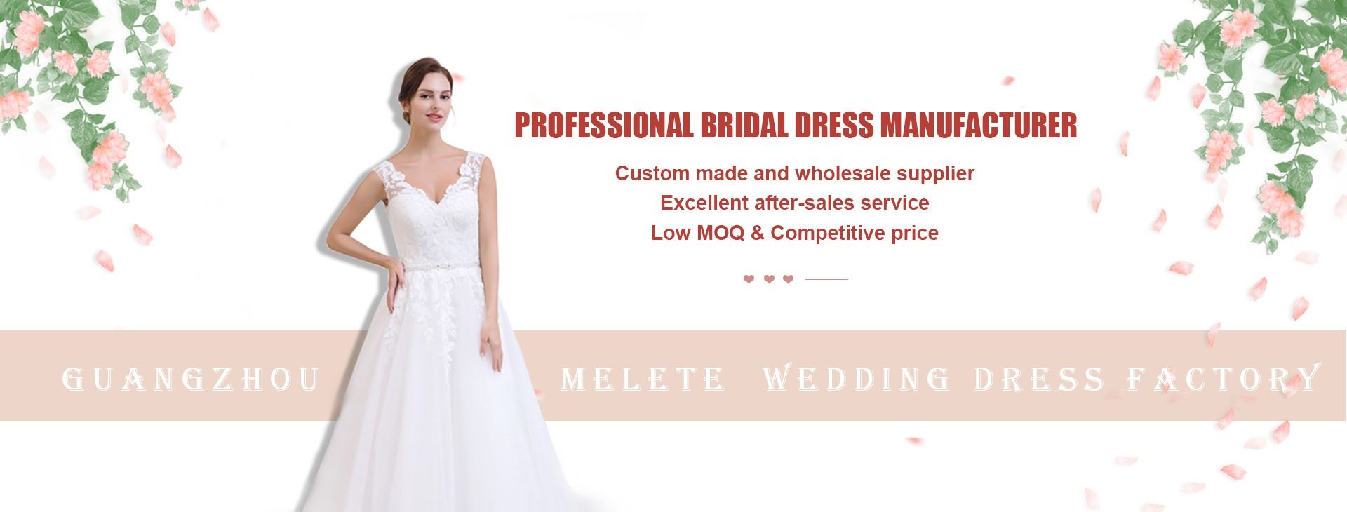 Special design A-line bridal dress guangzhou factory made Lace bridal dress