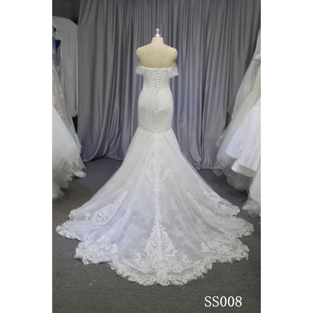 wholesale wedding dress with nice lace