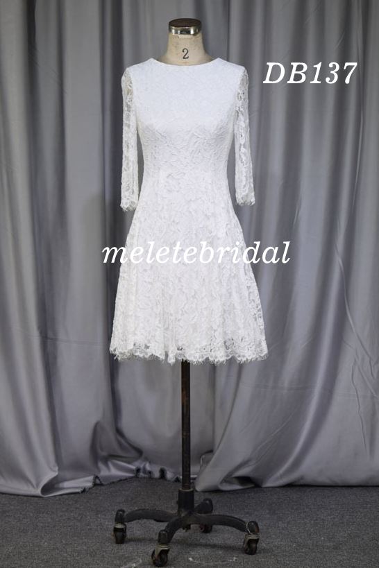 Hot sell nice style lace cocktail dress