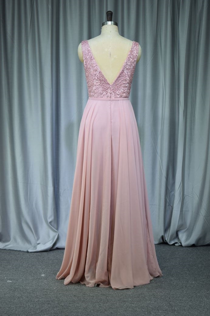 Pink color mother gown hot sell