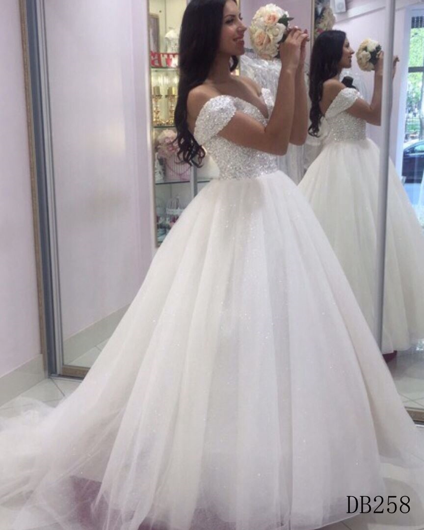 Bling Bling bridal gown wholesale price wedding gown