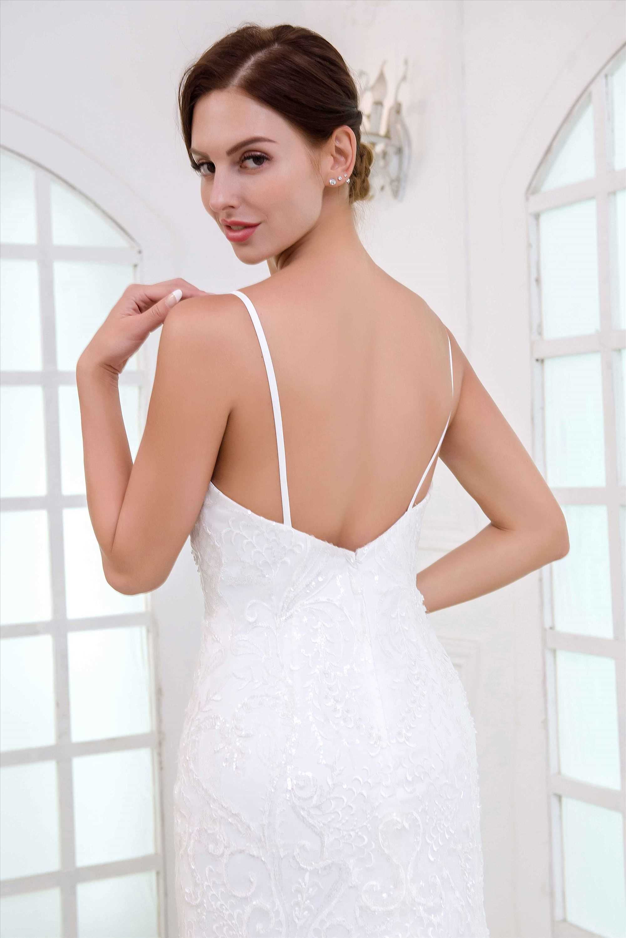 Factory Made Wedding Dress Mermaid SweepTrain Bridal Dress