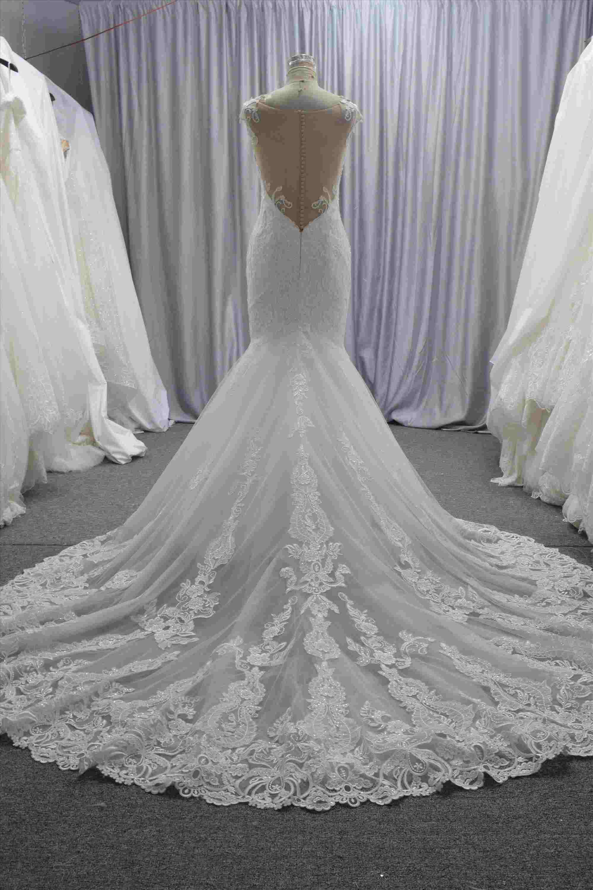 Elegant New Design Bridal Gown, Hot Sale Wedding Dress