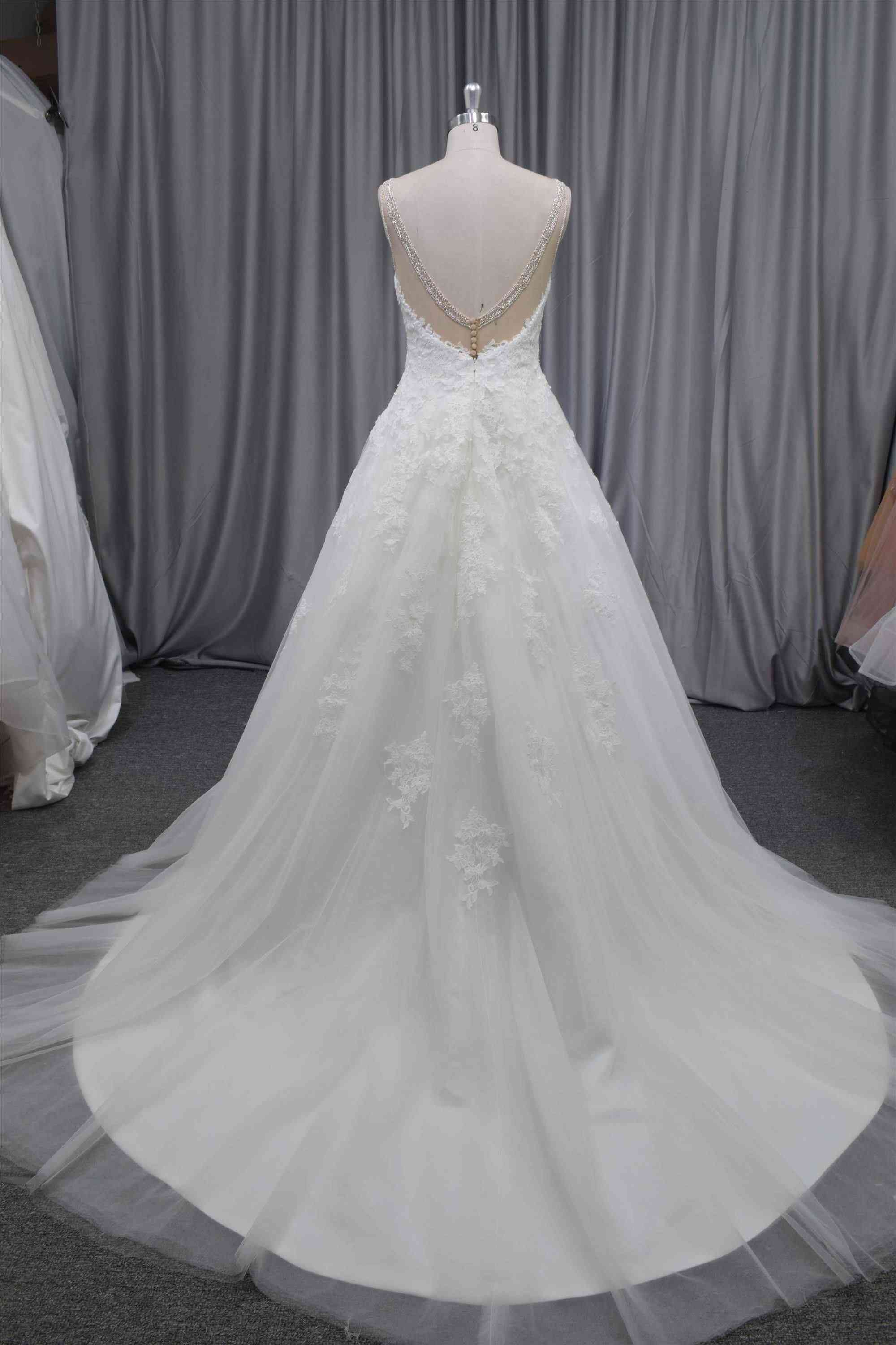 Princess A line gorgeous wedding gown