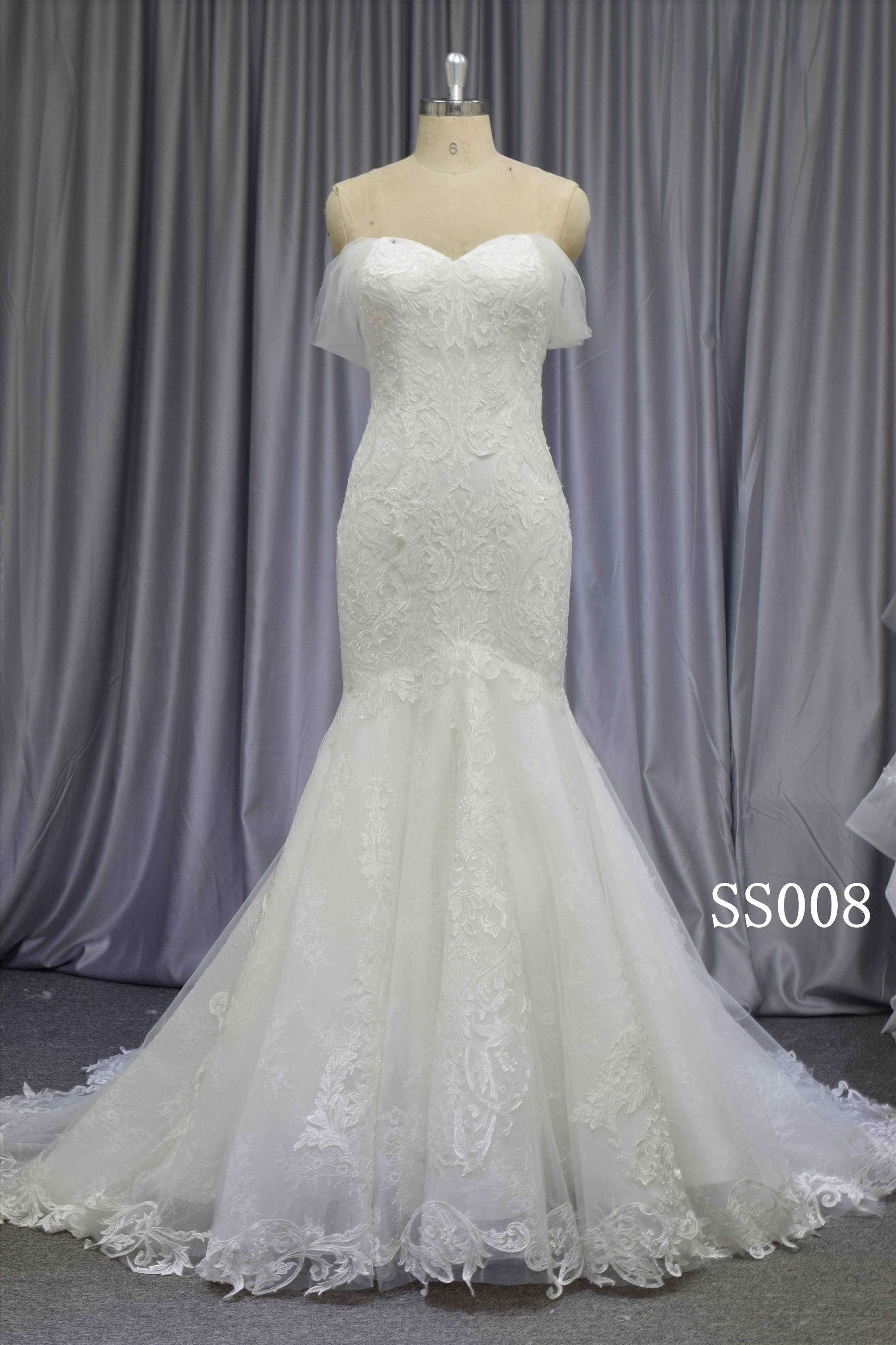 wholesale wedding dress with nice lace