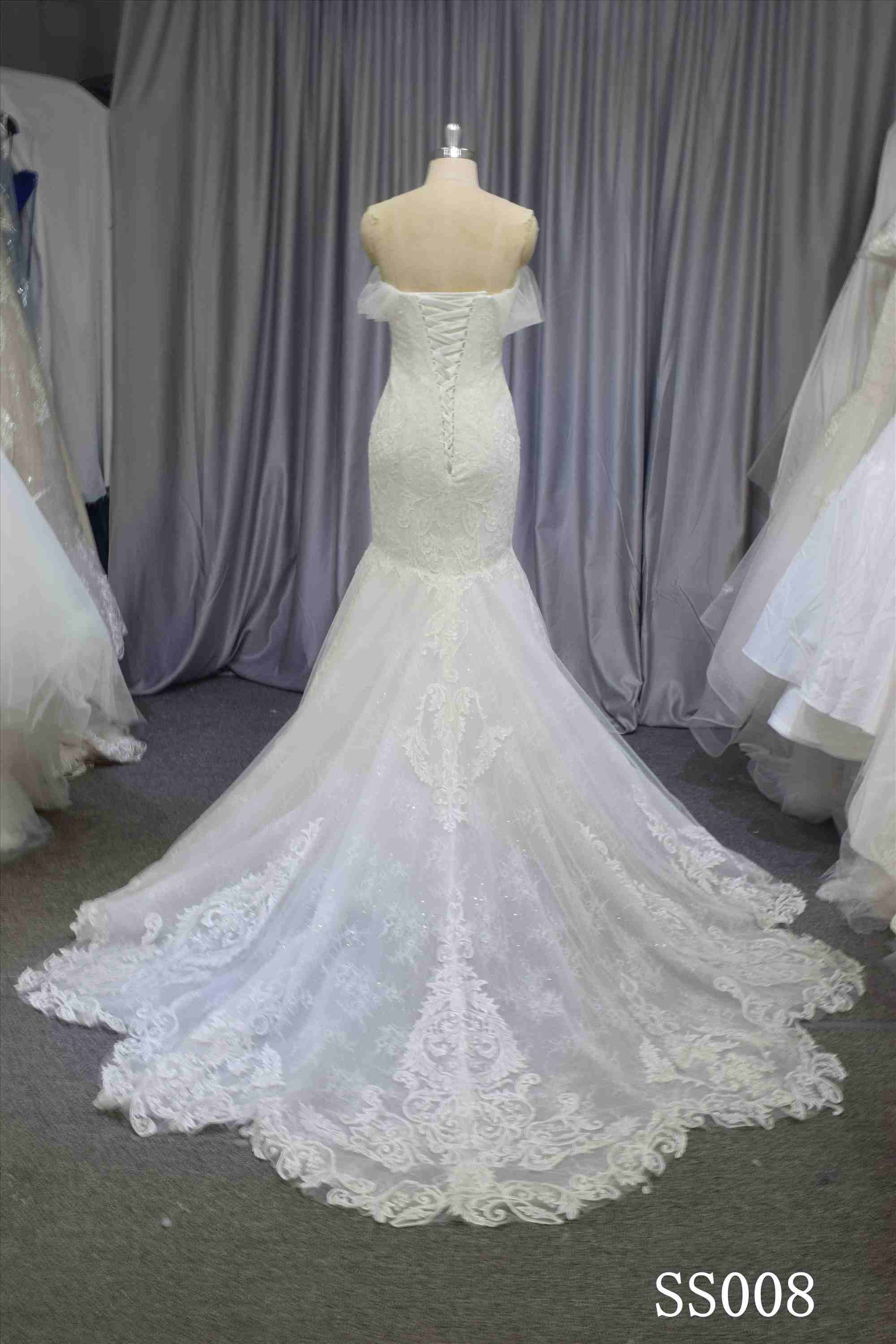 wholesale wedding dress with nice lace