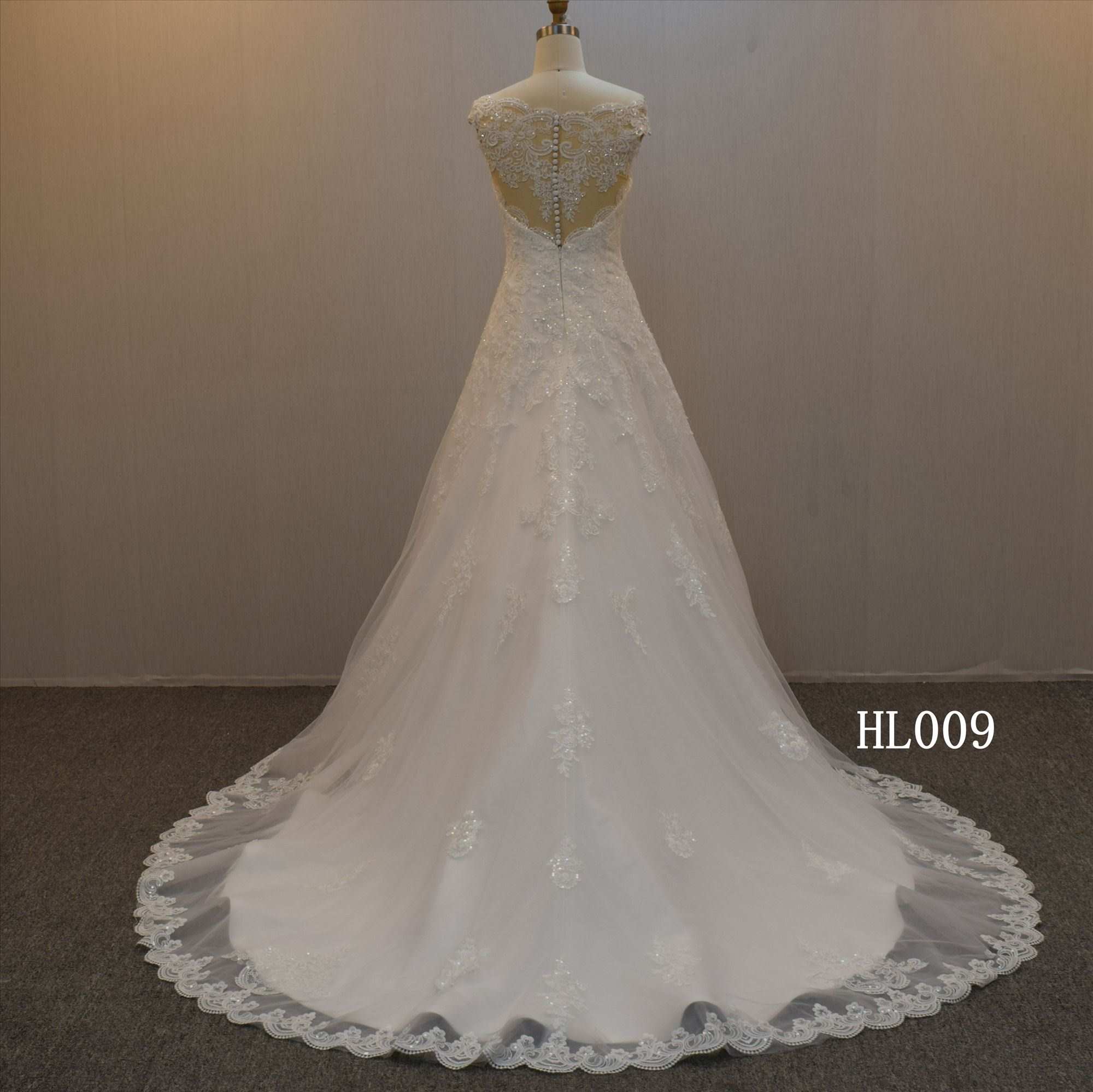 Beaded Wedding Dress A Line Bridal Dress 2022 Wholesale In Guangzhou