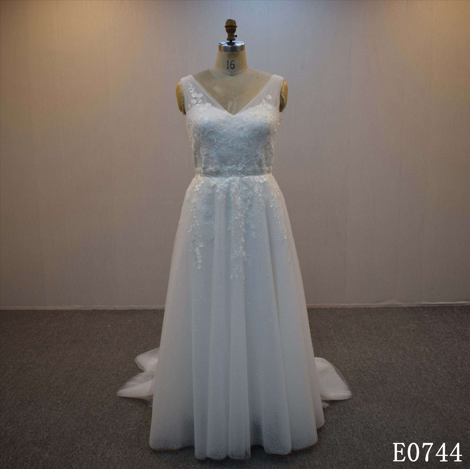 Cocktail Dress Illusion A Line Bridal Dress