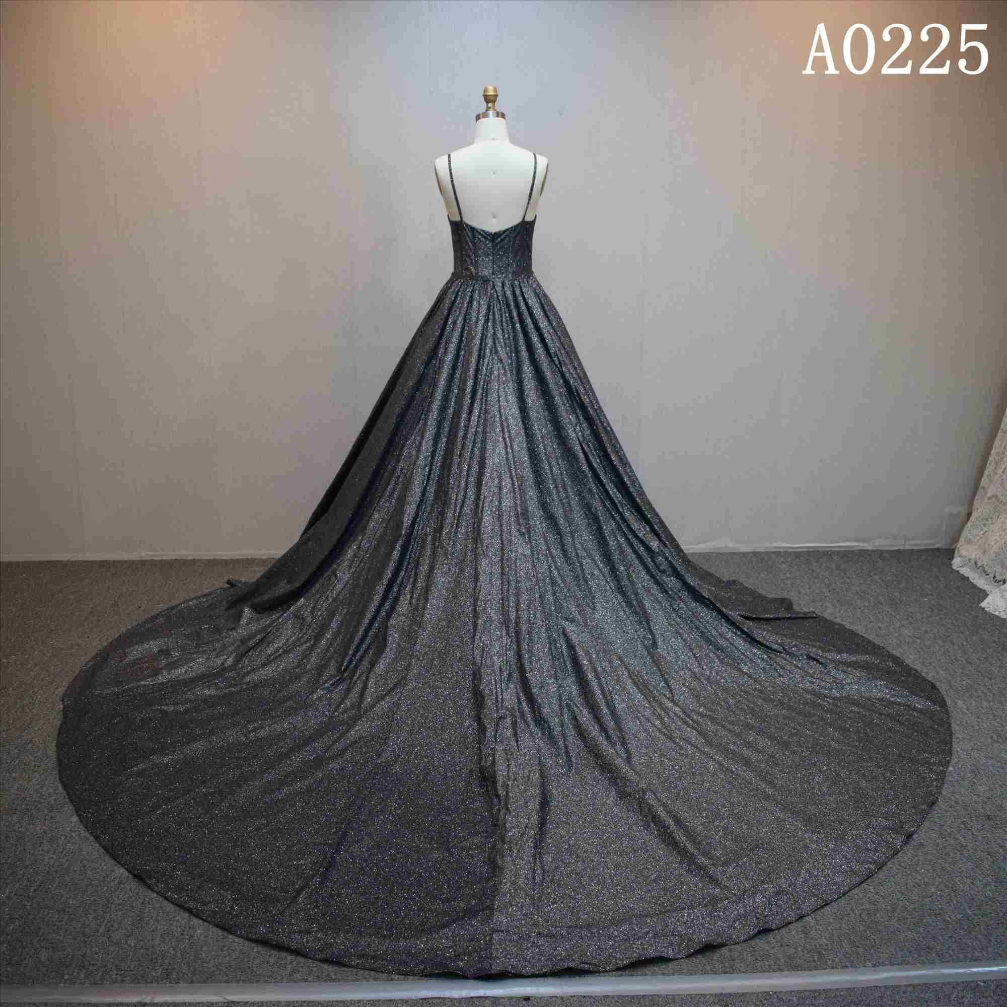 Lastest design A-line bridal dress guangzhou factory made elegant bridal dress