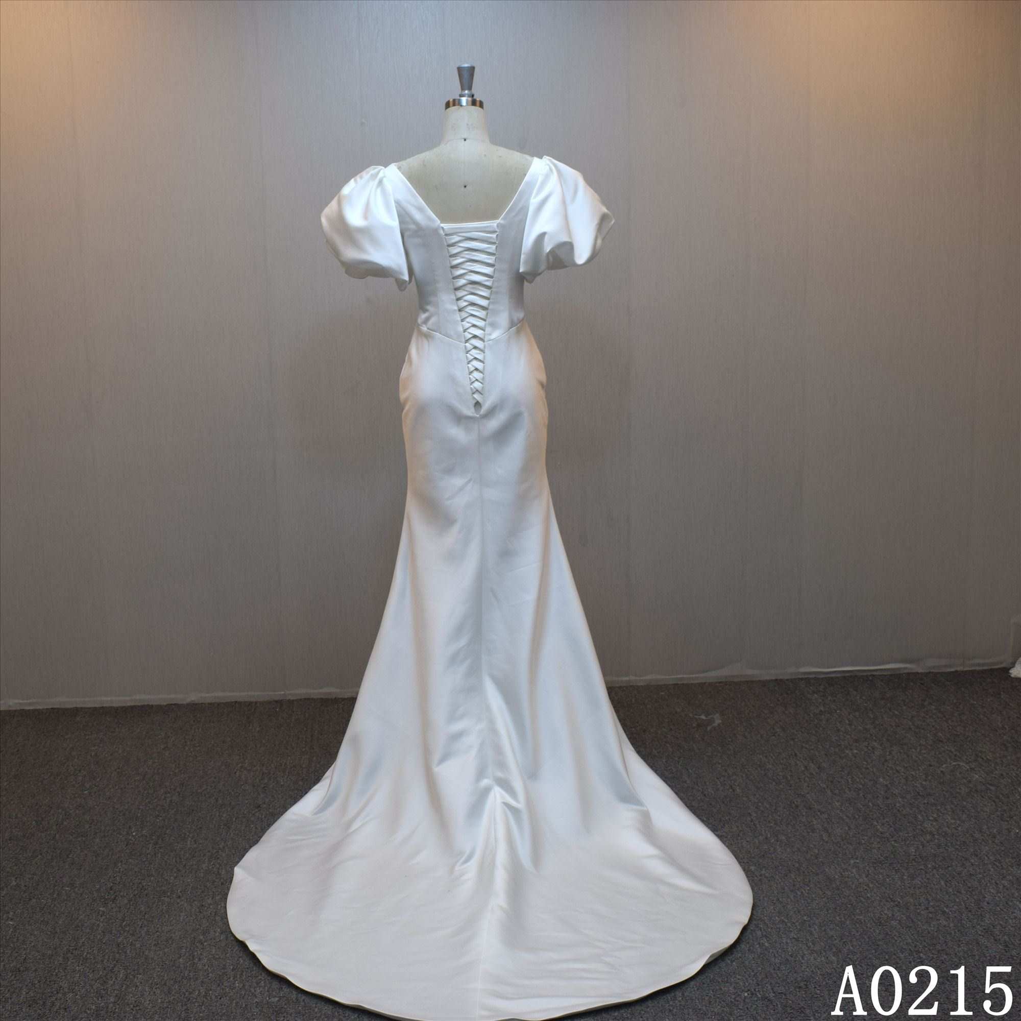 Lastest design Mermaid bridal dress guangzhou factory made elegant bridal dress