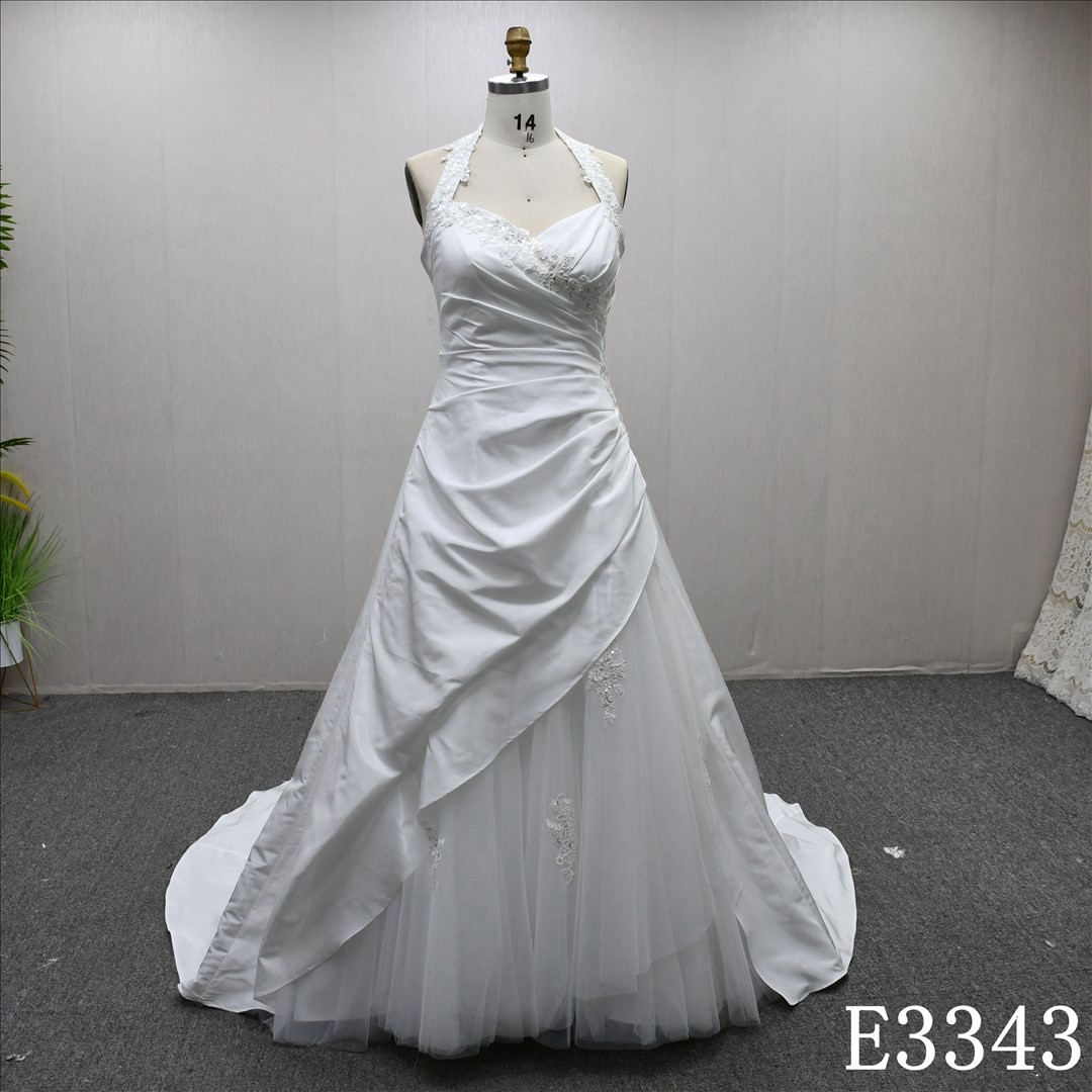 2025 Elegant Sweetheart Applique A-line High Quality Fashion Wedding Dress