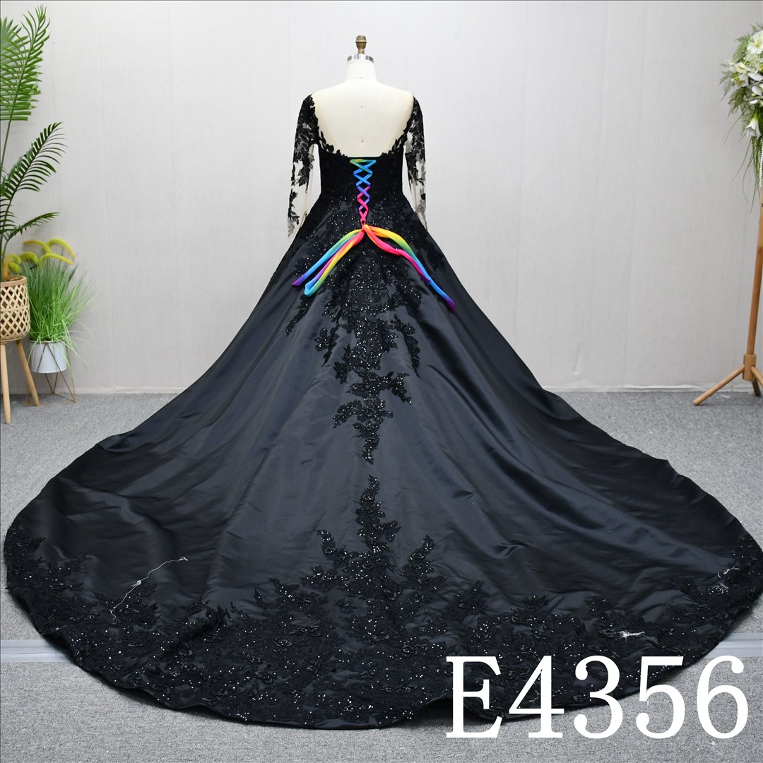 Guangzhou Bridal Dress Factory  Sweetheart dress features  simple  Beading Rainbow
