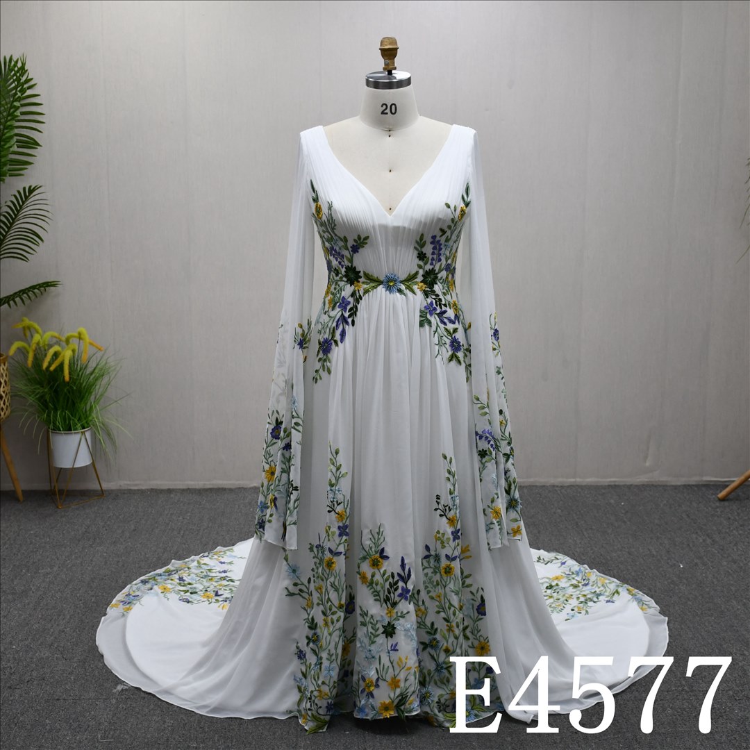 Bridal Dress Factory Stock Aline  Sweetheart Simple dress features With  Lace Flower
