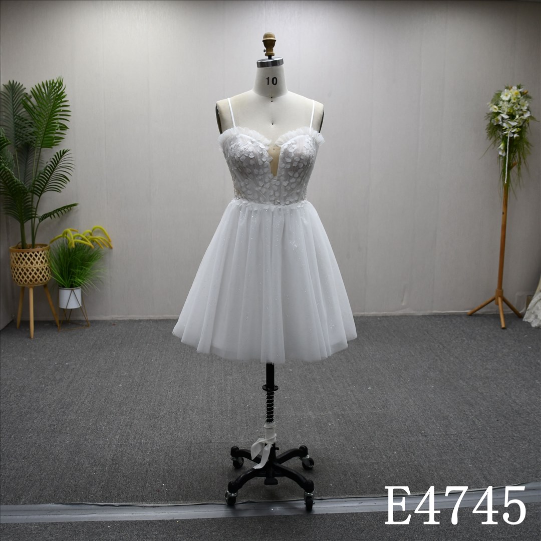Bridal Dress Factory  A-lined  Sweetheart neckline Simple dress features Lace