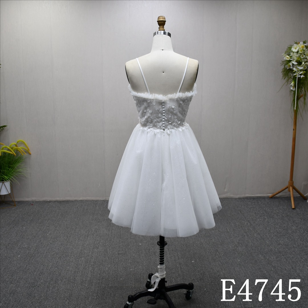 Bridal Dress Factory  A-lined  Sweetheart neckline Simple dress features Lace