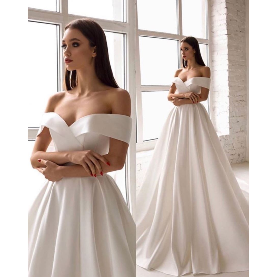 2019 new desing made in China hot wedding bridal gown elegant princess design nice wedding dress