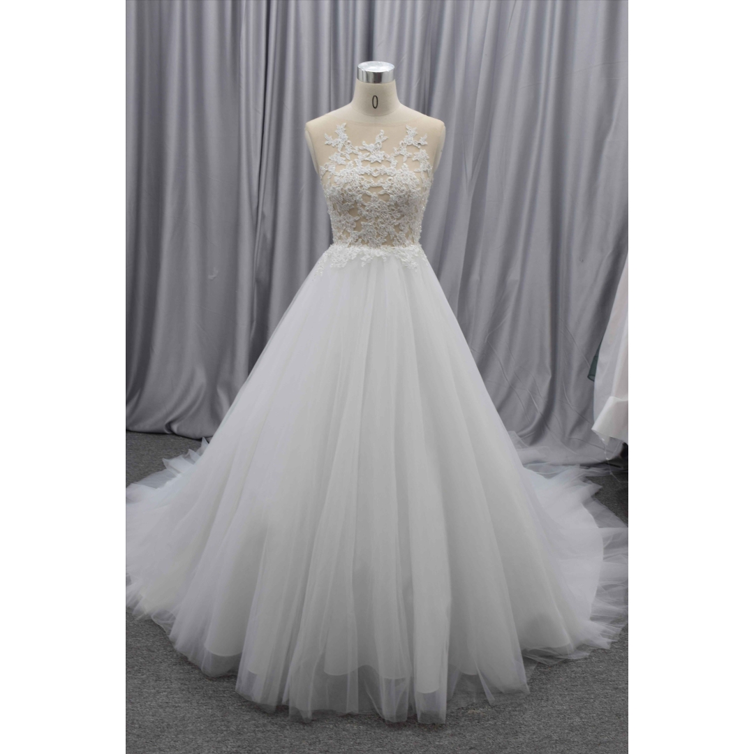 New design bridal gown whole sale price wedding gown