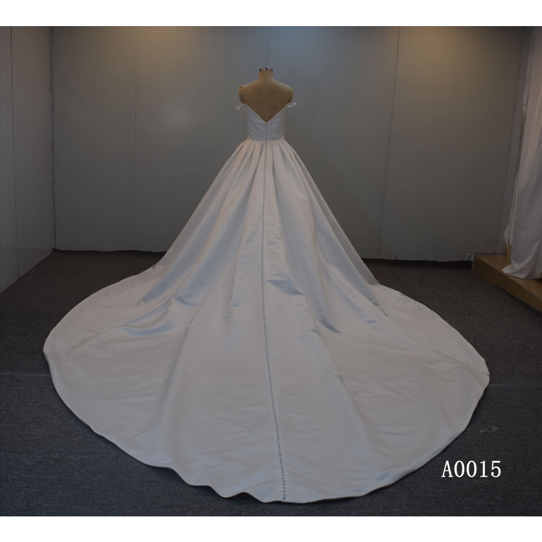 Satin  Bridal Gown Ball Gown Wedding Dress For Women