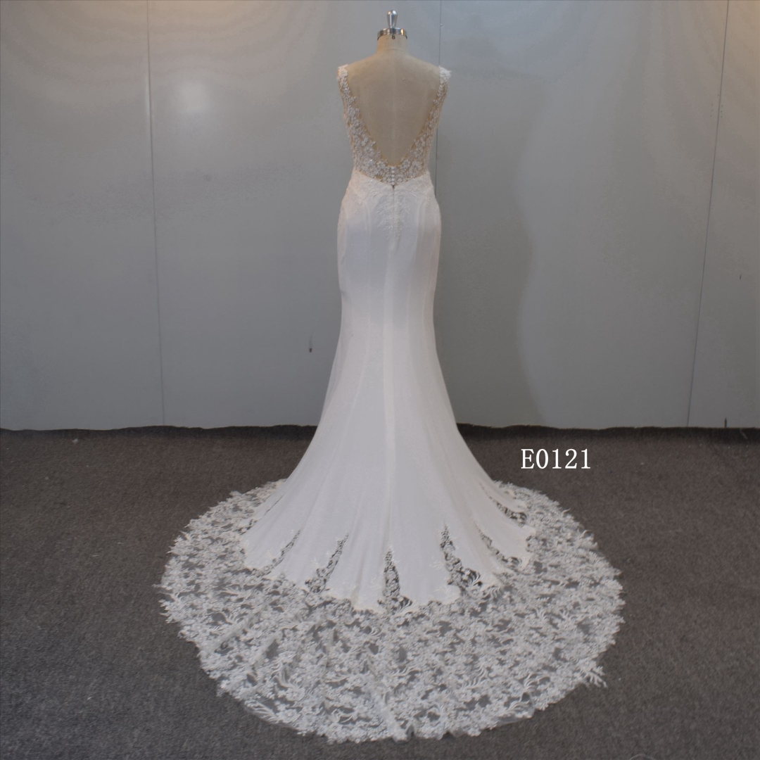Custom lace Bridal Gown Mermaid Wedding Dress For Women