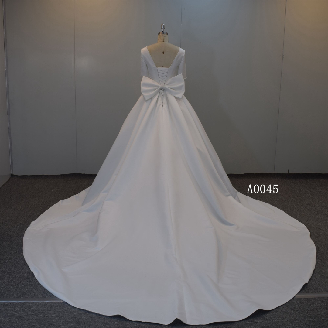 Ballgown Bridal Dress With Church Train Wedding Dress From China