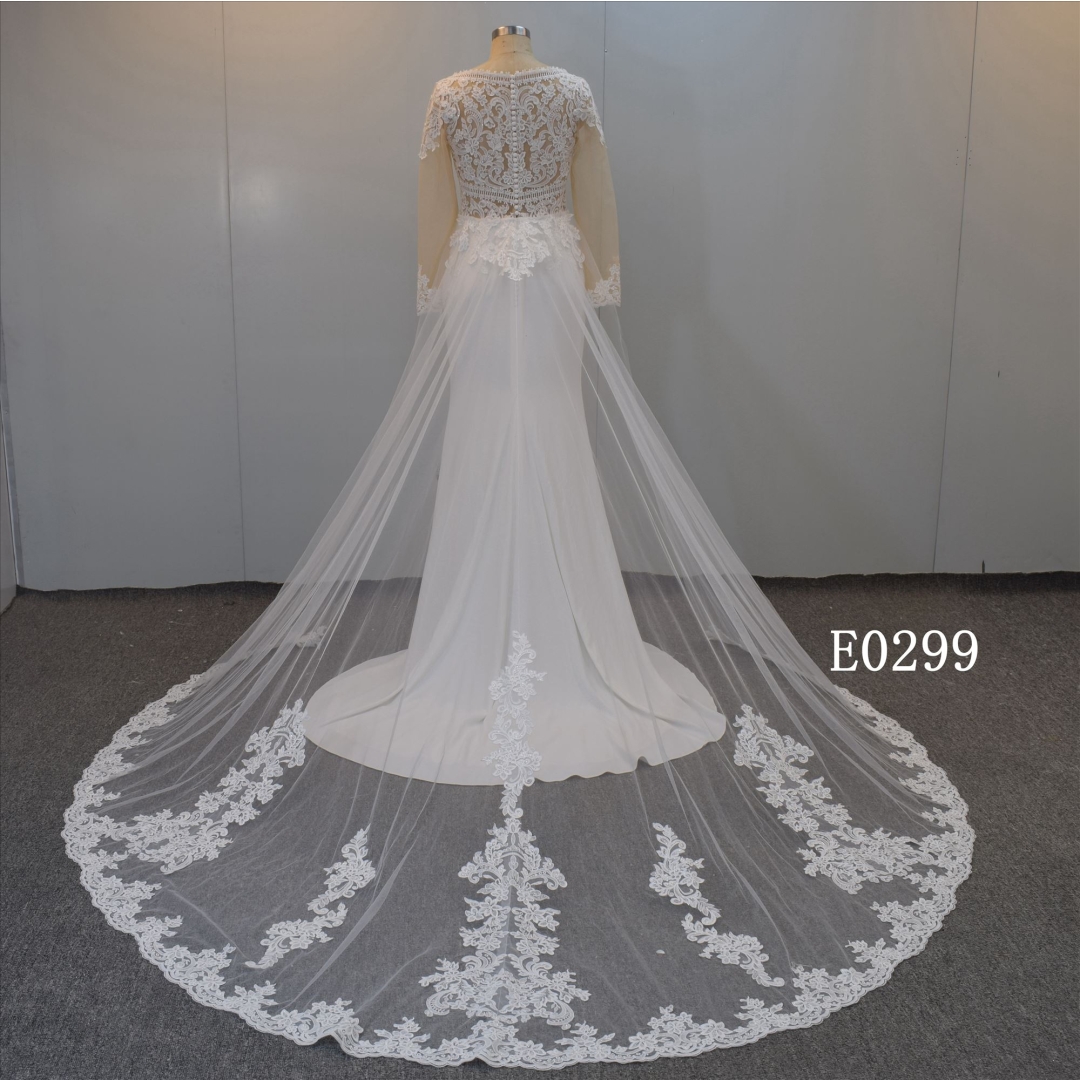 Summer China White Bridal Gowns 2022 lace Wedding Dress Classic Wedding Dresses