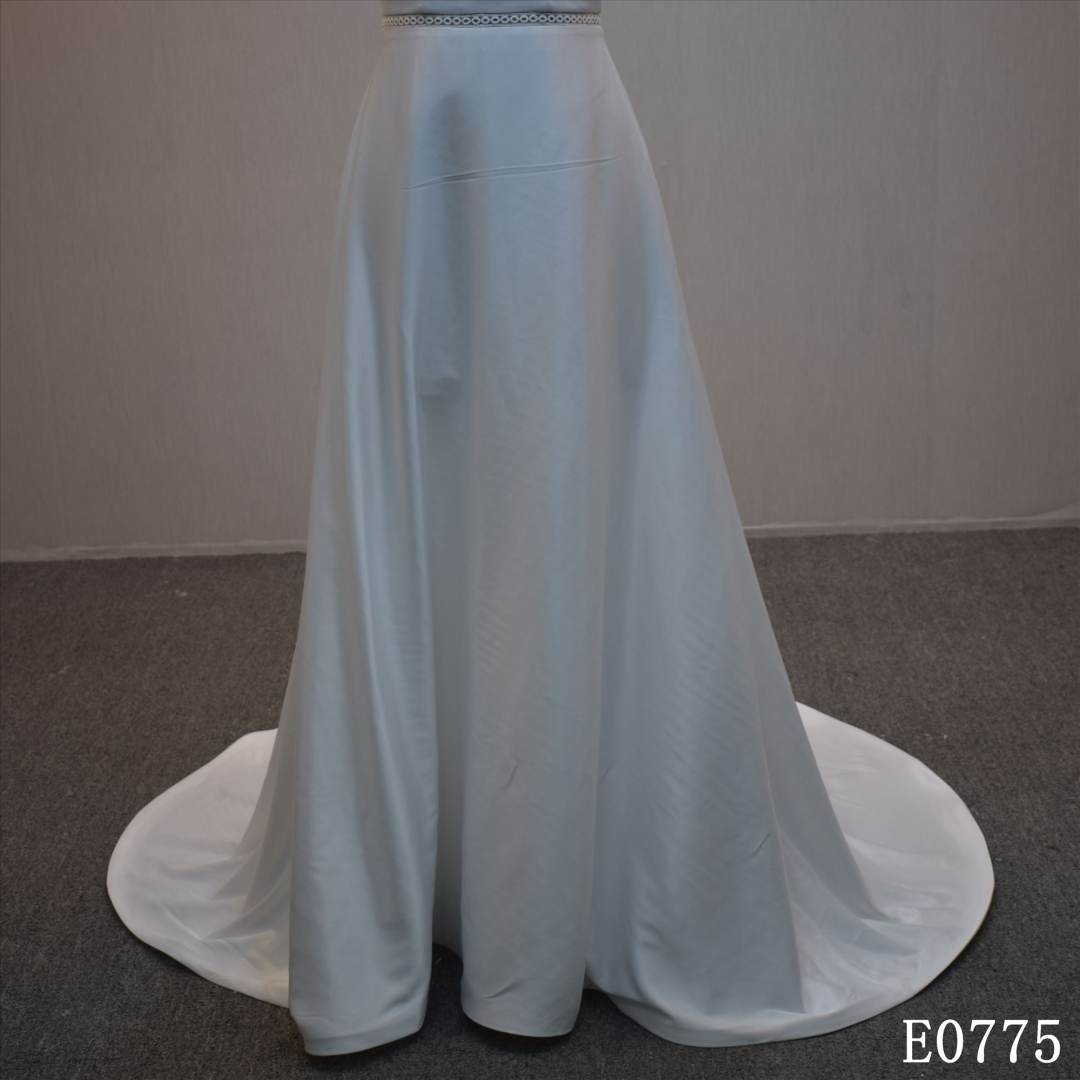 Stock Dress Sleeveless Mermaid Bridal Dress