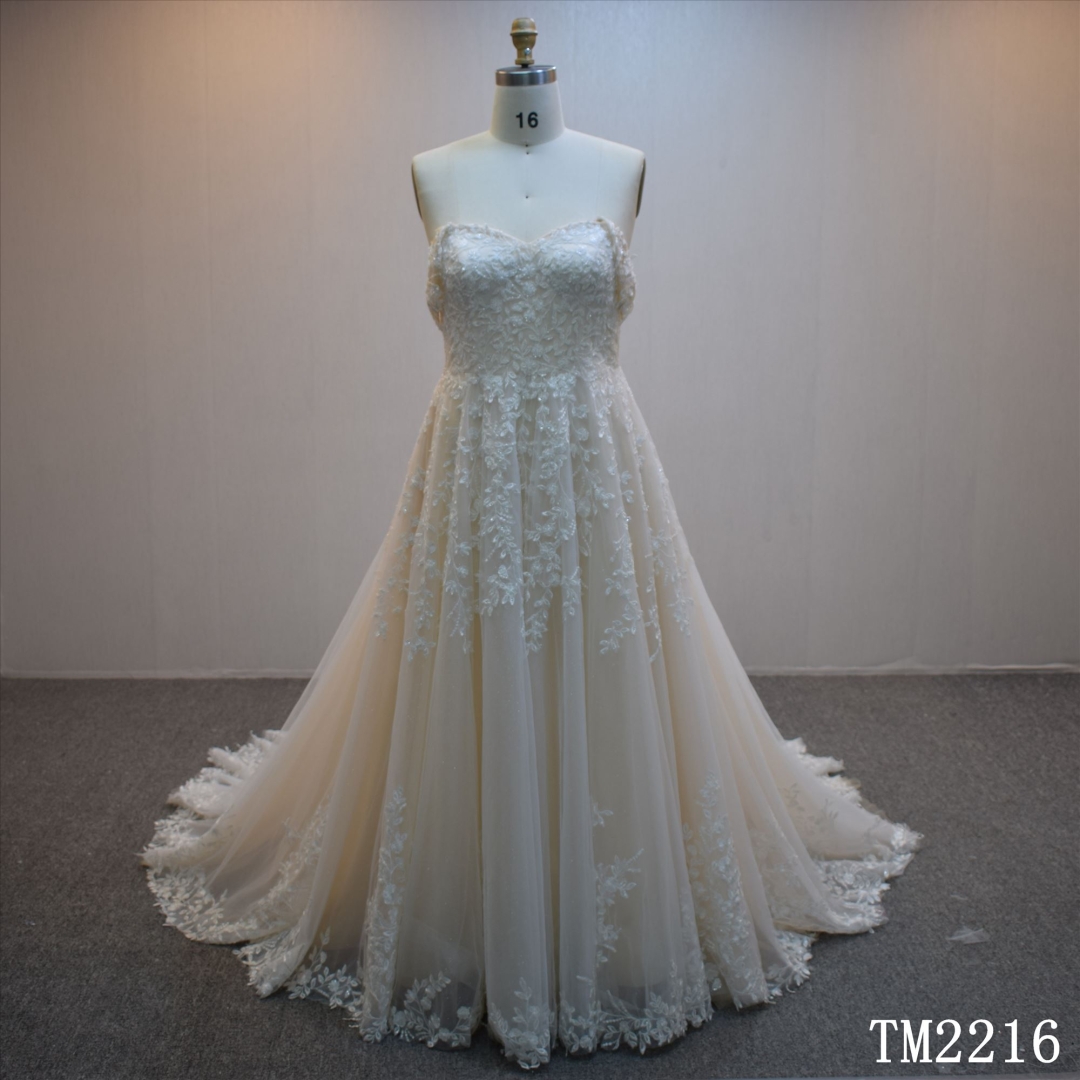 Latest Dress Off Shoulder Bridal Dress