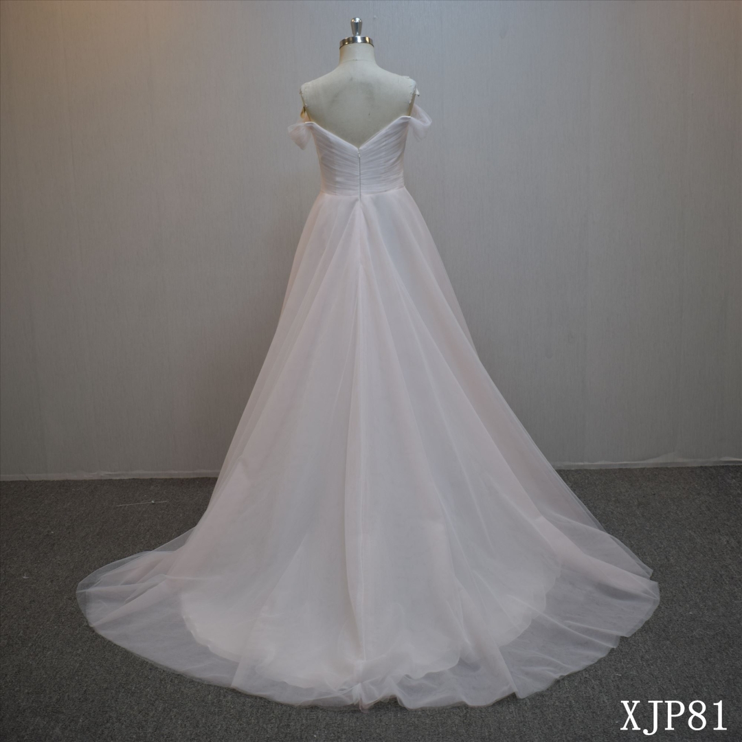 Plus Tulle A Line Bridal Dress