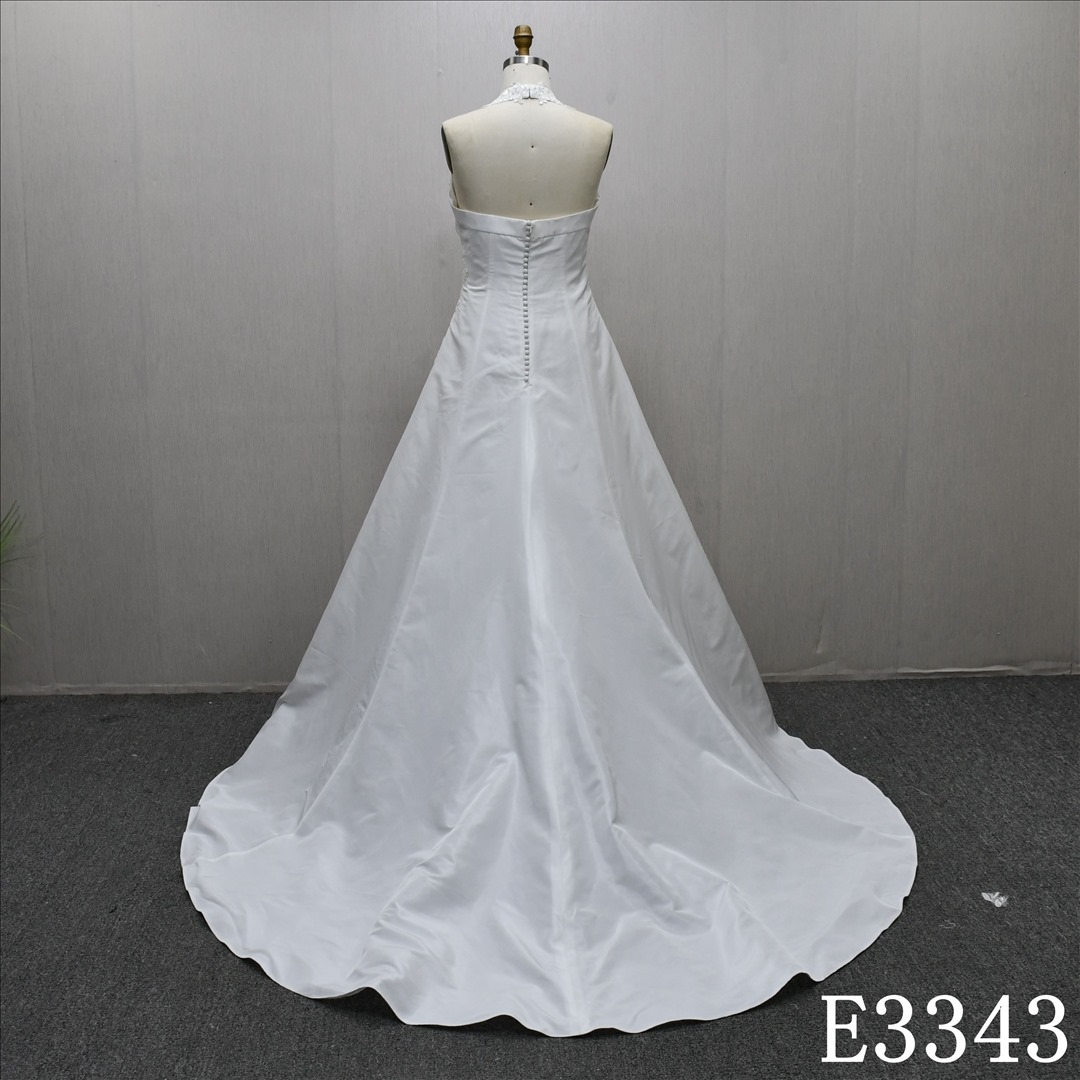 2025 Elegant Sweetheart Applique A-line High Quality Fashion Wedding Dress