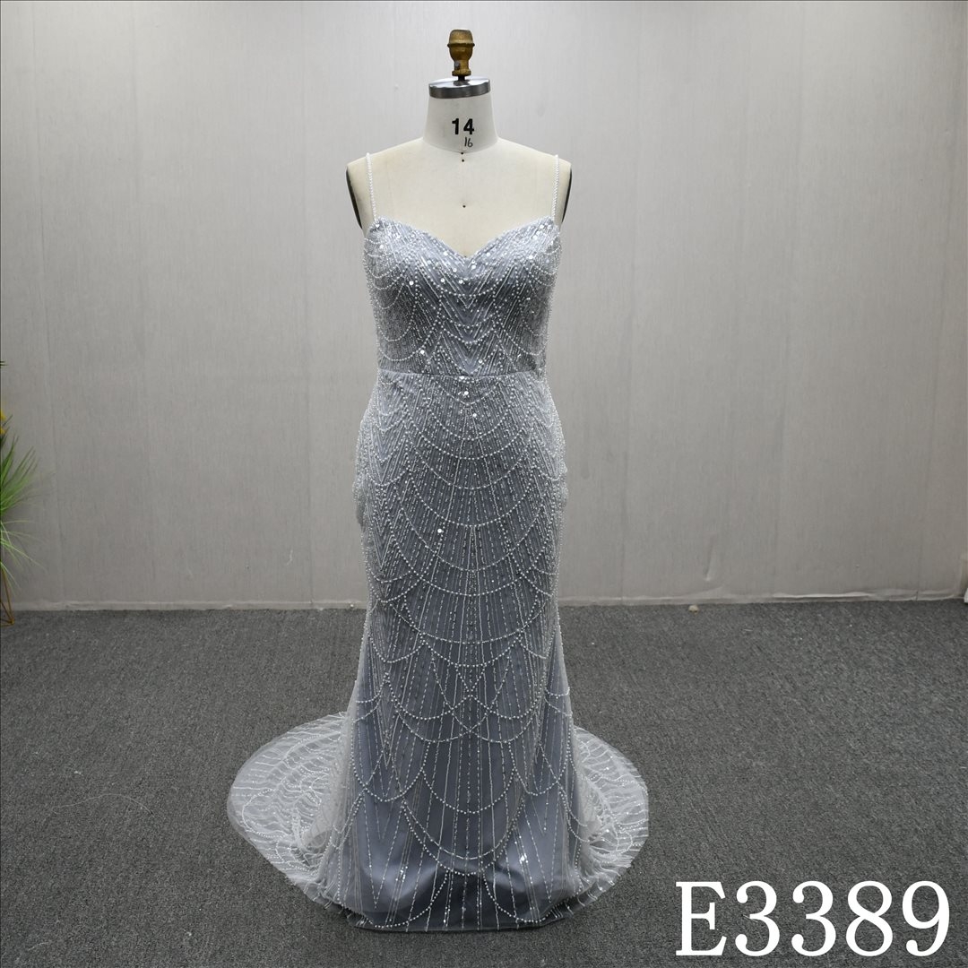 2025 Luxury Lace And Beaded Bones High Quality Popular Elegant Sheath Mermaid