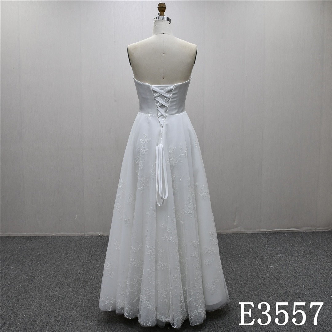 2025 New Design Sweetheart Neckline A-line Hot-selling Ball Bridal Dresses