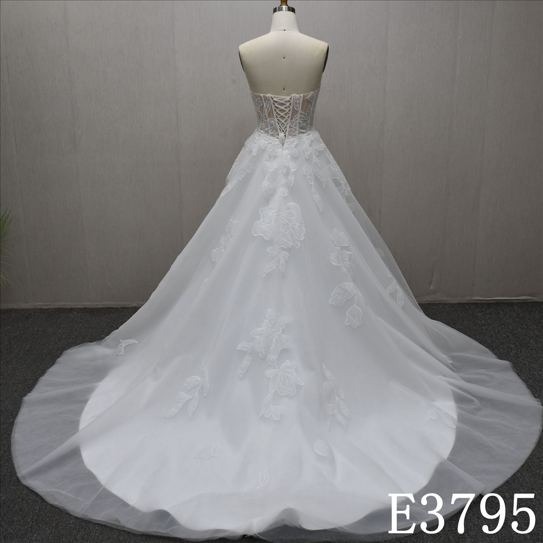 2025 Elegant High Quality Hot Sale A-line Gentle and Beautiful Bridal Dress