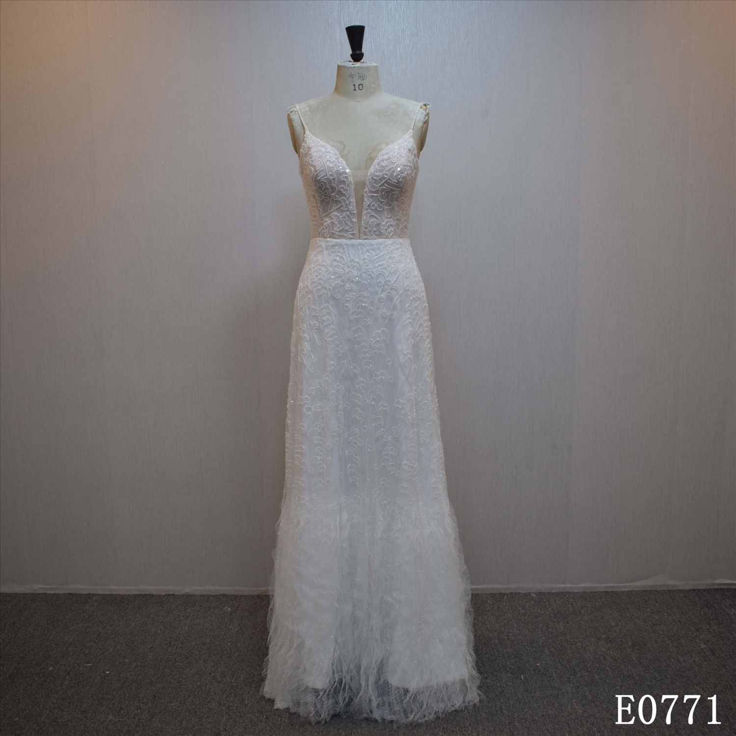 Plus Size Spaghetti Straps Mermaid Cocktail Dress