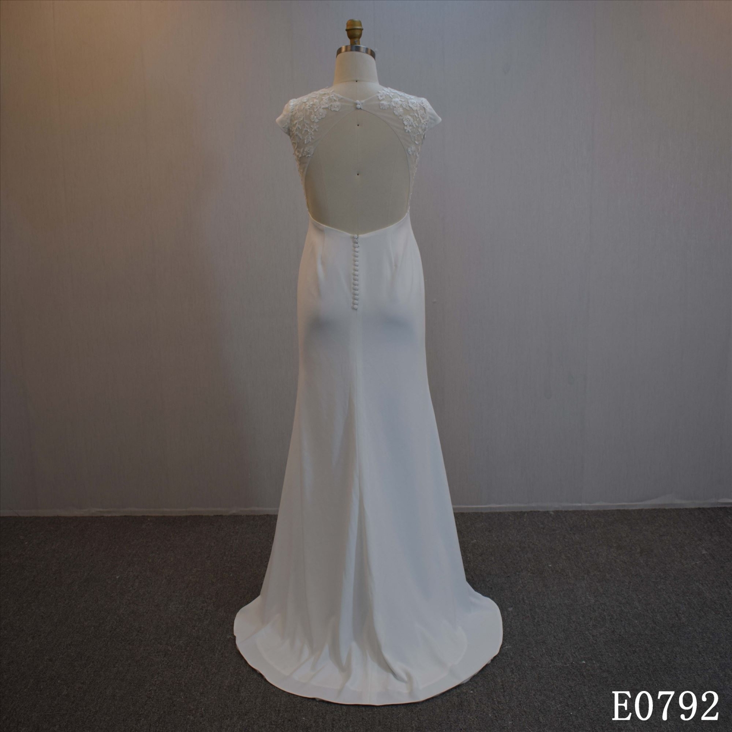 Hot Sell Soft Satin Bridal Dress