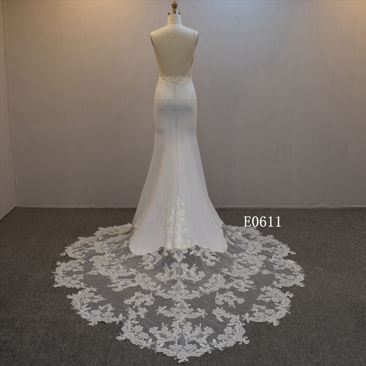 Sexy New Design Wedding Gown Backless Mermaid Bridal gown For Wholesale
