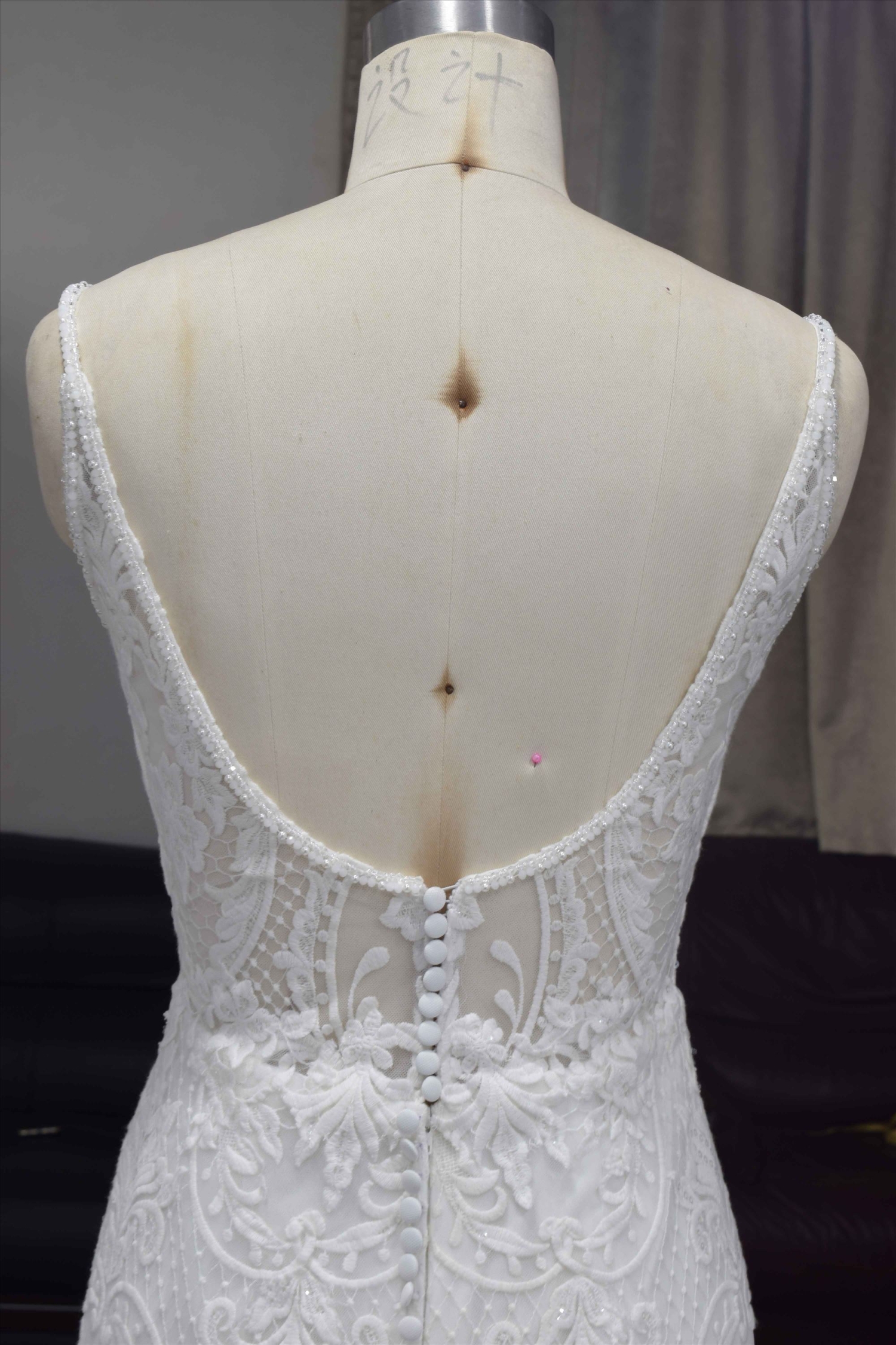 Gorgeous mermaid bridal gown hot sell wedding dress