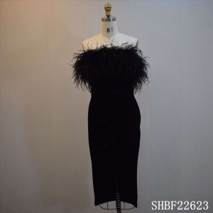 Short Skirt Off Shoulder A Line Bridal Dress