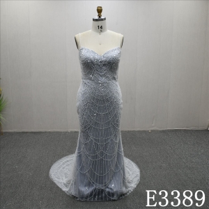 2025 Luxury Lace And Beaded Bones High Quality Popular Elegant Sheath Mermaid