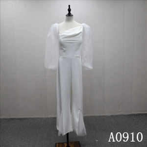 Fashion jumpsuit tulle long sleeve high quality