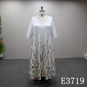 Fashion long sleeve A-line wedding evening dress, high quality unique plus size design