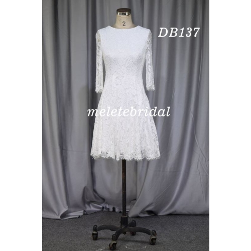 Hot sell nice style lace cocktail dress