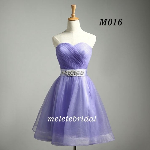 Lovely cocktail dress with beading belt and pleats details