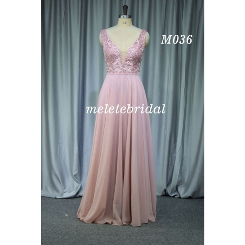 Pink color mother gown hot sell