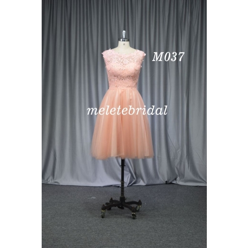 Wholesale price pink color cocktail dress