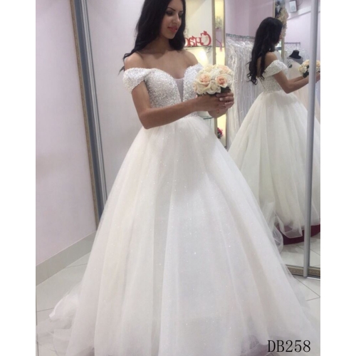 Bling Bling bridal gown wholesale price wedding gown