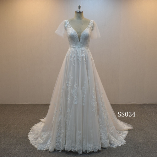 Fashionable Style Lace A-line Bridal Dress