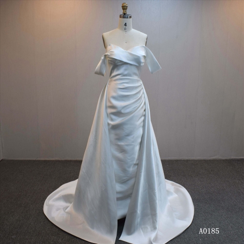 Special design Mermaid bridal dress guangzhou factory made elegant  bridal dress