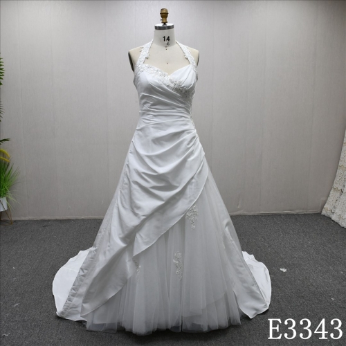 2025 Elegant Sweetheart Applique A-line High Quality Fashion Wedding Dress